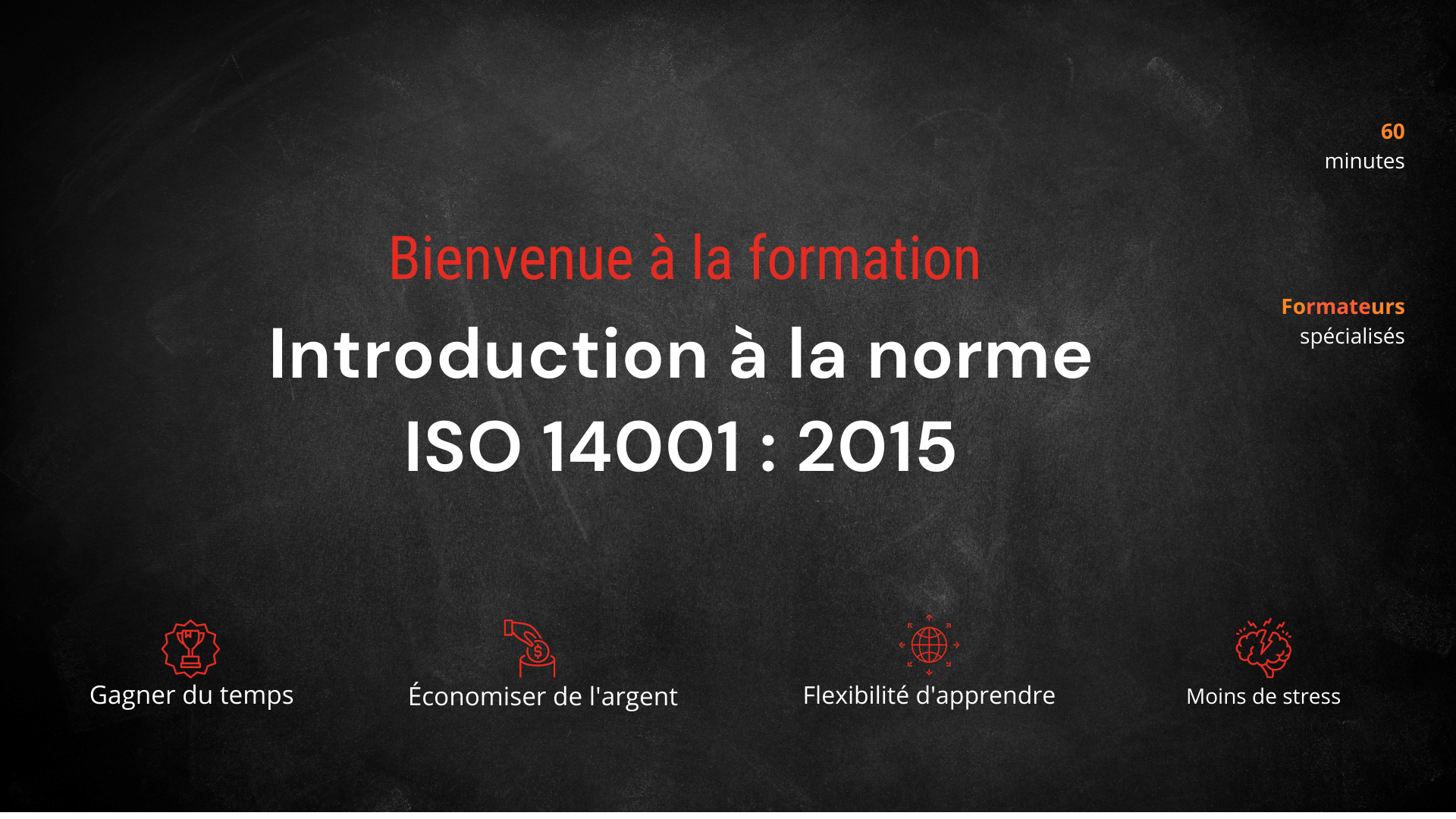 Bienvenue a la formation Introduction ISO 14001 SEPP DURABLE 1