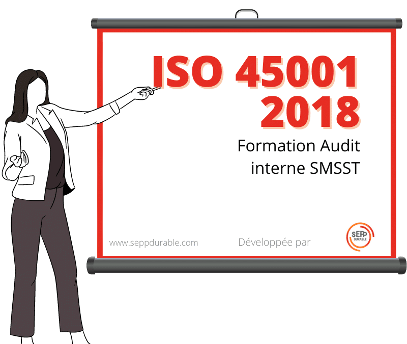 Formation en ligne (E-Learning) Audit interne SMSST ISO 45001 santé sécurité au travail