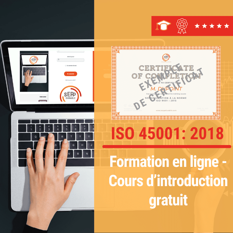 Formation en ligne Cours dintroduction gratui ISO 45001