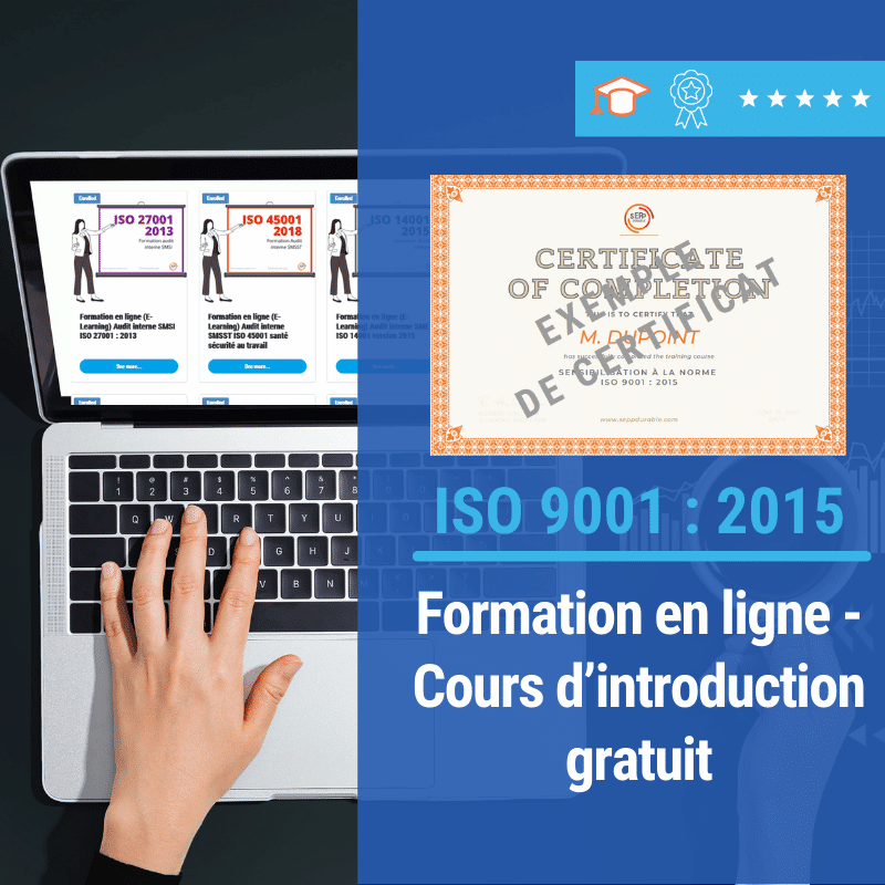 Formation en ligne (E-learning) ISO 9001 – Cours d’introduction gratuit