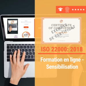Formation en ligne E leraning ISO 22000 SEPP DURABLE
